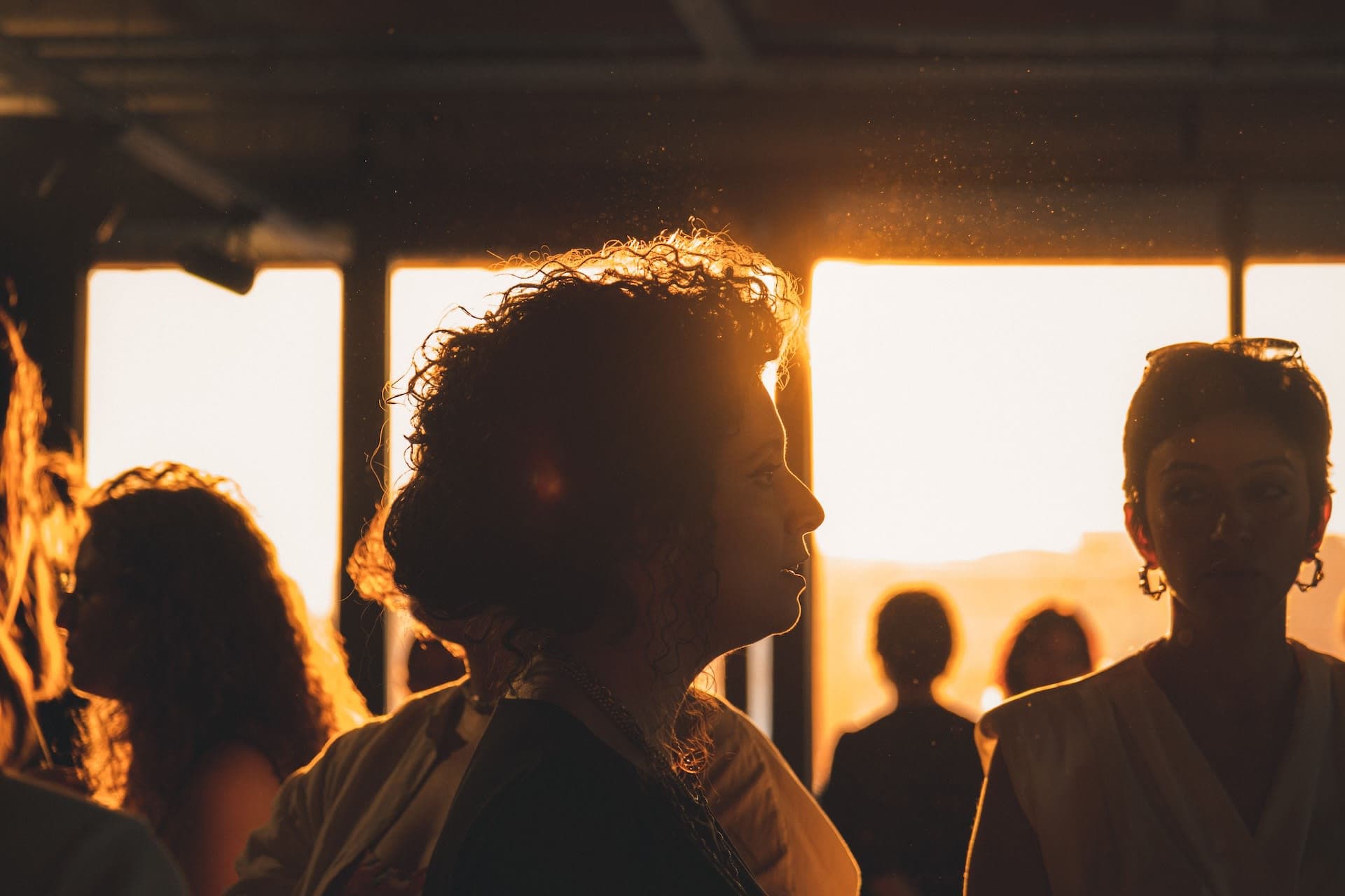 Person at a local creative or art event
